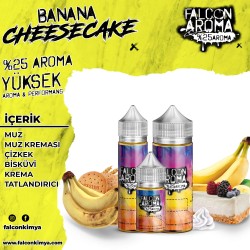 %25 Yüksek Aroma Diykit Banana Cheesecake - Falcon Kimya
