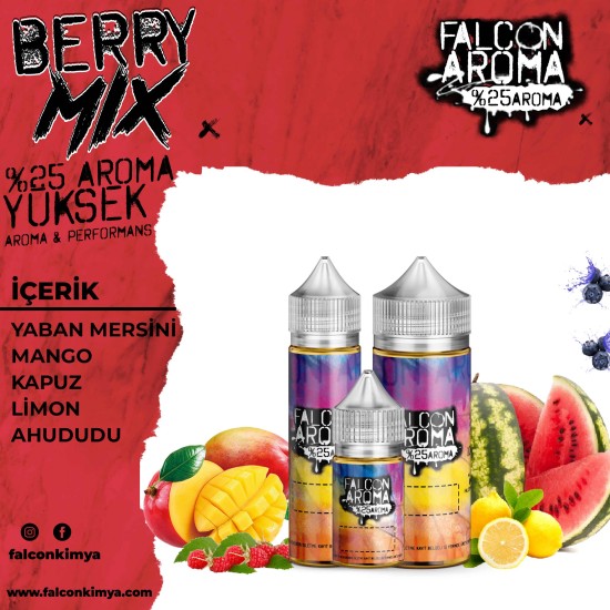 %25 Yüksek Aroma Diykit Berry Mix - Falcon Kimya
