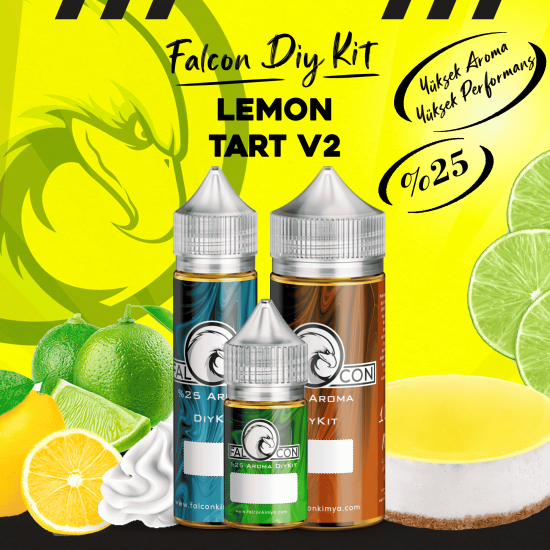 %25 Yüksek Aroma Diykit Lemon Tart v2 - Falcon Kimya