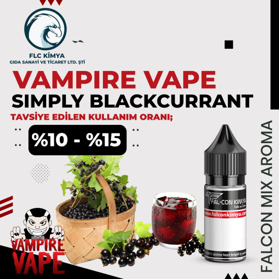 VAMPIRE VAPE - SIMPLY BLACKCURRANT