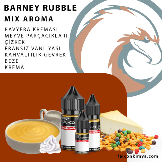 Barney Rubble 10 - 15 - 30 ml Mix Aroma - Falcon Kimya