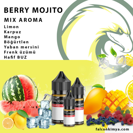 BERRY MOJITO 10 - 15 - 30 ML MIX AROMA
