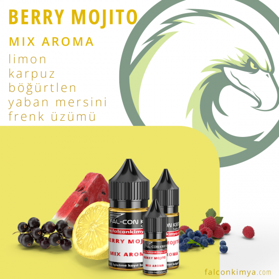 BERRY MOJITO 10 - 15 - 30 ML MIX AROMA