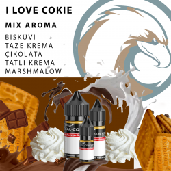 I LOVE COOKIE - 10 - 15 - 30 ML MİX AROMA