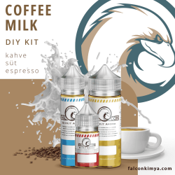 COFFEE MILK 30 - 60 - 100 ML DIY KIT