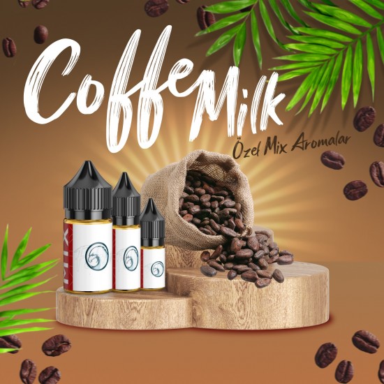 COFFEE MILK - NUCLEAR 10 - 15 - 30 ML MIX AROMA